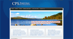 Desktop Screenshot of cpspakistan.org